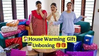  ഇത് എല്ലാം എവിടെ കൊണ്ട് വയ്ക്കും ️ Unboxing പാൽകാച്ച് Gifts #glamyganga