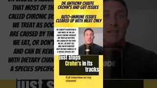 Dr Chaffee talks about eliminating Crohn's and other autoimmune issues