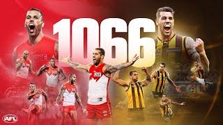 ALL 1,066 GOALS BUDDY FRANKLIN EVER KICKED IN HIS CAREER