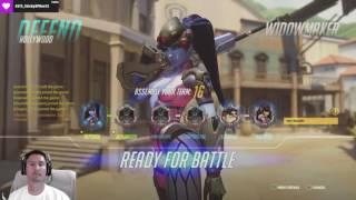 Overwatch game play with follower KittyKing928