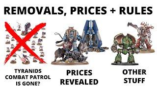 Four Combat Patrols being REPLACED, Prices Confirmed for Space Wolves and GW Catering for Magnets?