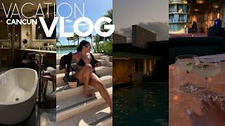 VLOG: CANCUN VACATION VIBES + RESORT TOUR + TRYING NEW ATL SPOTS + SKIN CARE ORGANIZATION & MORE