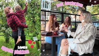 Met Charlotte naar Amsterdam & perfecte herfst activiteit  | Weekvlog #235 REBECCA DENISE