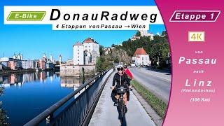 Donauradweg Etappe 1 von Passau nach Linz