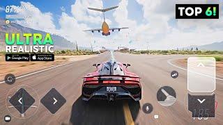 TOP 6 Best Open World Racing Games For Android & IOS 2024 *MUST TRY*