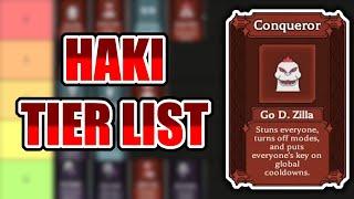 All RELL SEAS haki RANKED