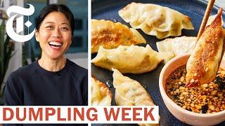 Kay's Pan-Fried Beef and Chive Dumplings | Dumpling Week | NYT Cooking