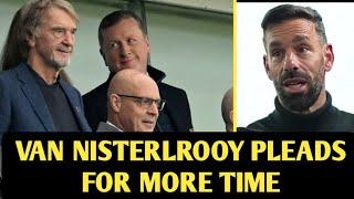 PLEASE GIVE ME TIME! Van Nisterlrooy BEGS INEOS after Man Utd 1-1 draw with Chelsea