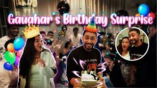 Gauahar’s Birthday Surprise 2024!! Zaid Darbar, Gauahar Khan | New Vlog