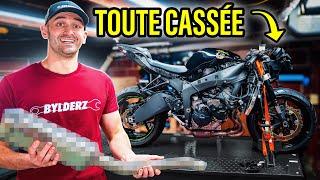 RÉPARATIONS KAWASAKI ZX6R ACCIDENTÉE | EP.1