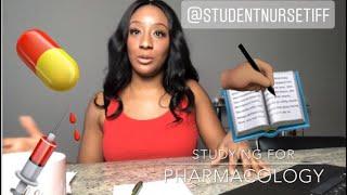 How to effectively study for Pharmacology! |Studying in Nursing School| What you need to succeed!