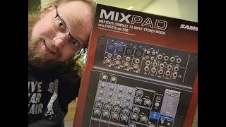 Great small mixers! Samson MixPad series