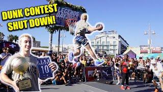 Donovan Hawkins CRUSHES Dunk Contest @ Venice Beach!