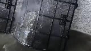 Mini Split filter cleaning