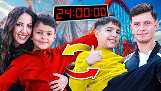 FOR 24 HOURS WE SWITCHED BROTHERS !? (ÇINAR VS ARDA) | BATUHAN BORA