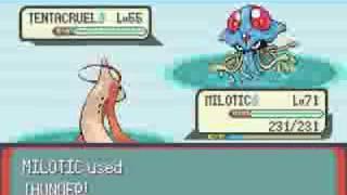 pokemon emerald - pokemon league - champion WALLACE - 3rd edition