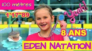 Natation jeune avenir RECORD 8 ans ENORME performance