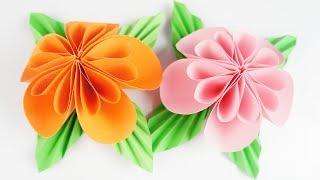 Beautiful Paper Fold Flower TCRAFT