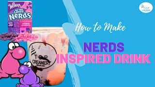 HOW TO MAKE NERDS INSPIRED DRINK | MILK TEA BUSINESS TUTORIAL | HOMEMADE MILK TEA PANG NEGOSYO VIDEO