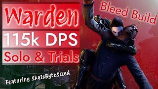 ESO Stamina Warden: Bleed Build | DPS for Solo & Trials U41