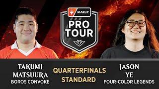 Takumi Matsuura vs. Jason Ye | Quarterfinal | #PTThunder