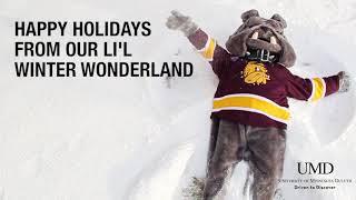 Happy Holidays from UMD Admissions!