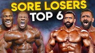 Most UNSPORTSMANLIKE CONDUCT in Professional Bodybuilding ! Top 6