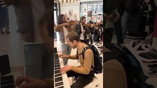 We blew the roof off this French supermarket.. 