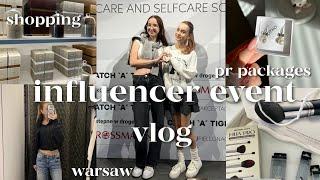 INFLUENCER EVENT VLOG  event catch a tiger, warszawianki, szkoła, haul