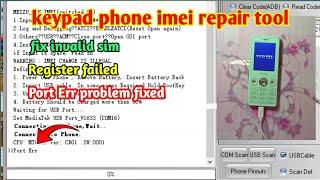 keypad mobile imei repair tool free | vgotel invalid sim problem imei change tool