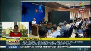 Gobierno ofrece avances sobre el restablecimiento de la energía eléctrica en Cuba