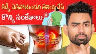 కిడ్నీలు బలహీనతలు తెలిజేసే 6 సంకేతాలు    Warning Signs of Kidney Disease   Fit Tuber Telugu