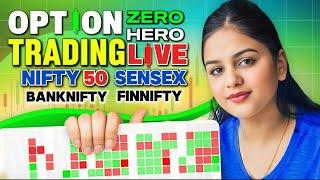 LIVE  TRADING BANKNIFTY EXPIRY ZERO HERO  24 DEC  #thetradingfemme #nifty50 #banknifty #livetrading