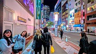 Tokyo Shibuya, Harajuku Night Walk, Japan • 4K HDR