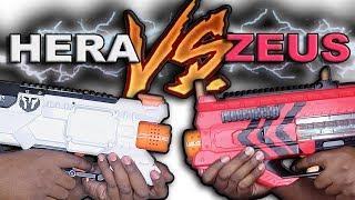 [VERSUS] Nerf Rival Hera vs Nerf Rival Zeus: Battle of GODS! (Which is Better?)