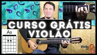 CURSO VIOLÃO GRÁTIS | DO ZERO | INICIANTES PASSO A PASSO | LEANDRO LATÚ