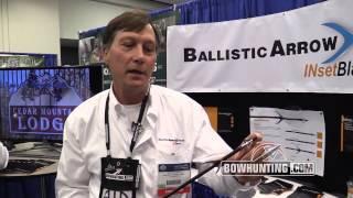 2014 New Bowhunting & Archery gear: Ballistic Arrow Tech INsetBlade Technology