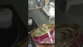 Máquina  de sellado de latas para café en polvo, máquina de sellado de latas de chocolate en polvo