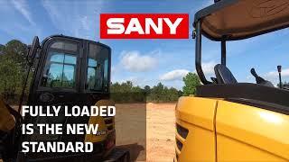 SANY | Basic Control & Display Navigation of the SY35U Excavator