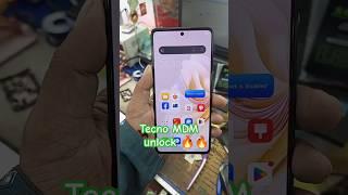 Tecno mdm unlock 