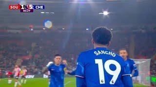 Jadon Sancho Goal, Southampton vs Chelsea (1-5) All Goals and Extended Highlights