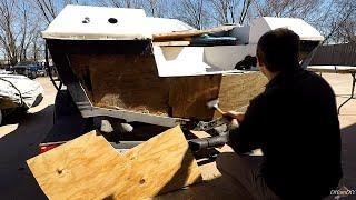 DIY Transom Repair (Boat Restoration P.3)