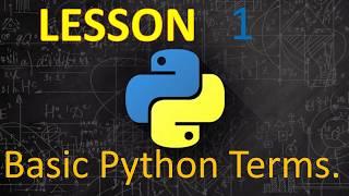 Basic Python Terms