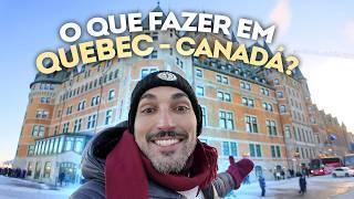 MAIS CARO QUE EUROPA - COMO É VIVER EM QUEBEC no CANADÁ? Preços, hotéis, restaurantes e passeios