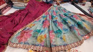 chickpet wholesale partywear lehenga @1499rs single piece courier available|wedding & bridal leheng