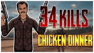 34 Kills Chicken Dinner with Gaitonde | Jack Shukla Live