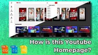 Create Your Own YouTube Homepage (Light & Dark) - ASMR Coding Walkthrough