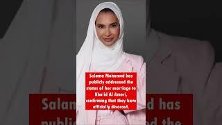 Salama Mohamed Opens Up About Divorce from Khalid Al Ameri  #celebritygossip #celebrity