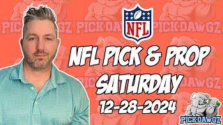 Free NFL Picks and Props Today 12/28/2024 | Kevin Thomas’ Free NFL Predictions