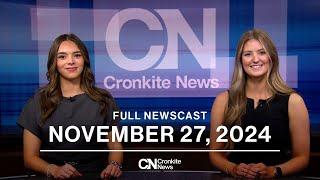 November 27, Newscast